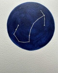 Kaart sterrenbeeld schorpioen